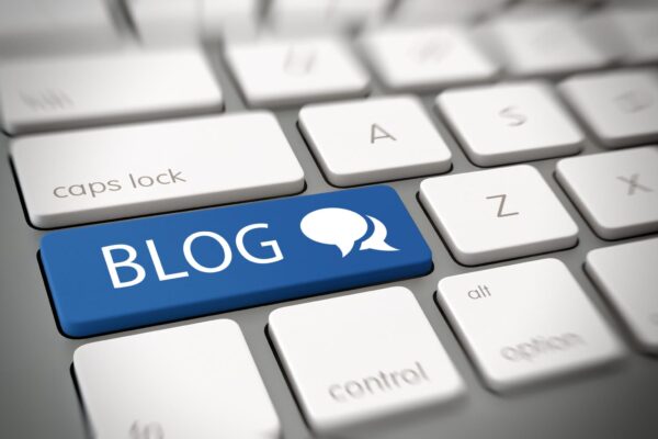 Online blog and blogspot concept