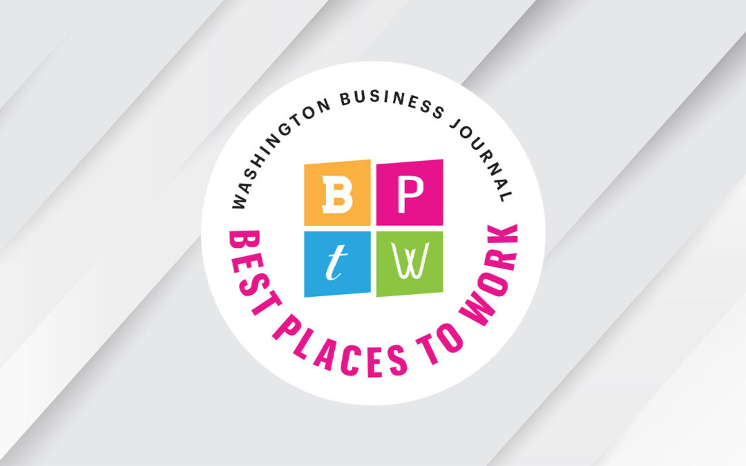 Washington Business Journal Best Places to Work Logo