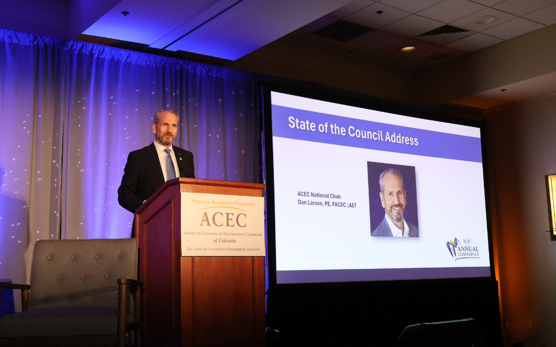 ACEC Chair Dan Larson Delivers State of the Council Keynote in Colorado ...